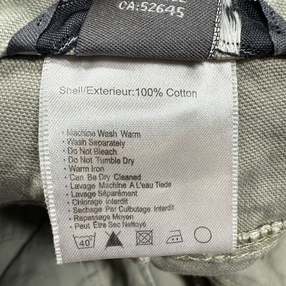 Cloudveil Mens Pants Men 36x30 Green Cotton Straight Leg Outdoor Hiking Cowboy - Picture 11 of 11